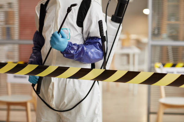 Professional Blood Cleanup technician working in Swarthmore, PA